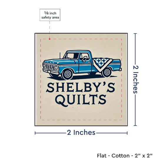 PPLR_HIDDEN_PRODUCT Print your Logo or Image on FLAT Cotton Tags