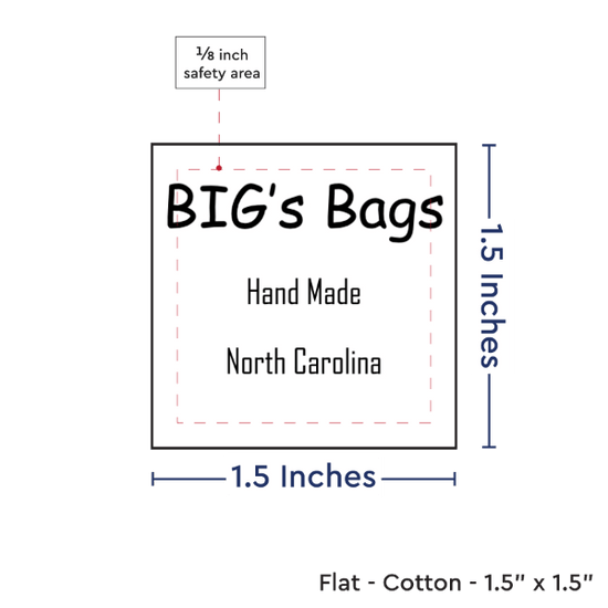 PPLR_HIDDEN_PRODUCT Print your Logo or Image on FLAT Cotton Tags