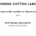 PPLR_HIDDEN_PRODUCT Reorder Previous Label Design - COTTON