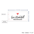 PPLR_HIDDEN_PRODUCT Simple Heart (2"x1"-Cotton)