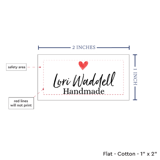 PPLR_HIDDEN_PRODUCT Simple Heart (2"x1"-Cotton)