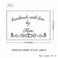 PPLR_HIDDEN_PRODUCT Double Heart Border (2"x3" Cotton - 12 labels/set)