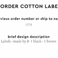 PPLR_HIDDEN_PRODUCT Reorder Previous Label Design - COTTON