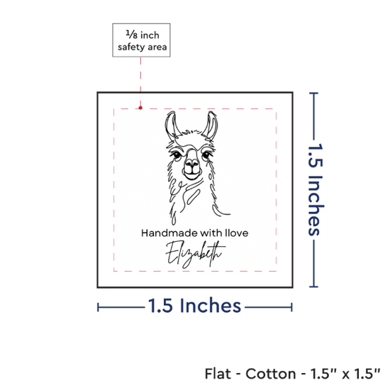 PPLR_HIDDEN_PRODUCT Print your Logo or Image on FLAT Cotton Tags