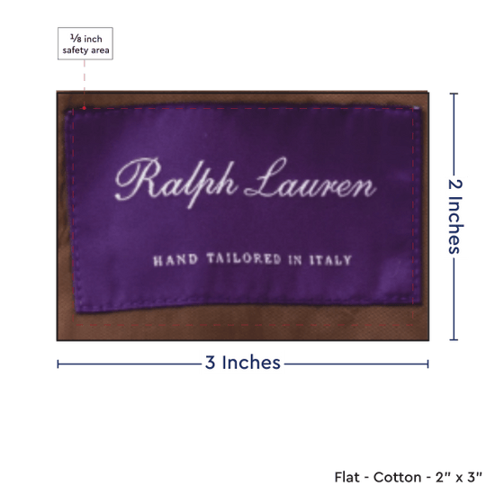 PPLR_HIDDEN_PRODUCT Print your Logo or Image on FLAT Cotton Tags