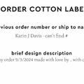 PPLR_HIDDEN_PRODUCT Reorder Previous Label Design - COTTON
