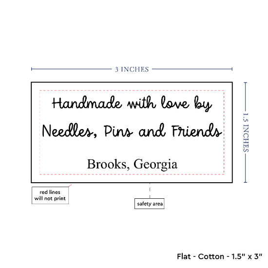 PPLR_HIDDEN_PRODUCT Text Only Medium Large Label (1.5"x3"-Cotton)