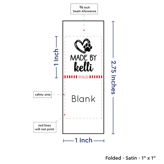 PPLR_HIDDEN_PRODUCT Heart and Paw Print (1" wide - Satin)