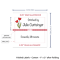 PPLR_HIDDEN_PRODUCT Spring Tulips (2"x1"-Cotton)