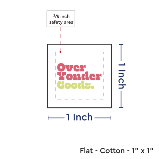 PPLR_HIDDEN_PRODUCT Print your Logo or Image on FLAT Cotton Tags