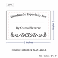 PPLR_HIDDEN_PRODUCT Double heart border with Fill in Blanks (2"x3" Cotton - 12 labels/set)