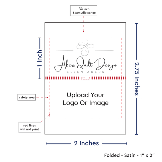 PPLR_HIDDEN_PRODUCT Print your Logo or Image on Satin Tags (2" wide - Satin)