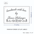 PPLR_HIDDEN_PRODUCT Double Heart Border (2"x3" Cotton - 12 labels/set)