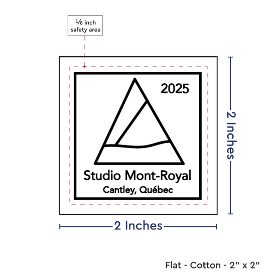 PPLR_HIDDEN_PRODUCT Print your Logo or Image on FLAT Cotton Tags
