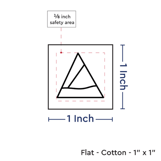 PPLR_HIDDEN_PRODUCT Print your Logo or Image on FLAT Cotton Tags
