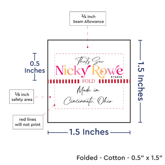 PPLR_HIDDEN_PRODUCT Print Your Logo or Image on FOLDED Cotton Tags