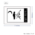 PPLR_HIDDEN_PRODUCT Print your Logo or Image on FLAT Cotton Tags