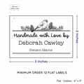PPLR_HIDDEN_PRODUCT Winter Bird (2"x3" Cotton - 12 labels/set)