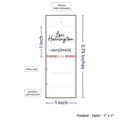 PPLR_HIDDEN_PRODUCT Square Signature (1" wide - Satin)