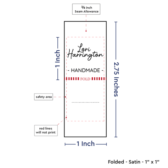 PPLR_HIDDEN_PRODUCT Square Signature (1" wide - Satin)
