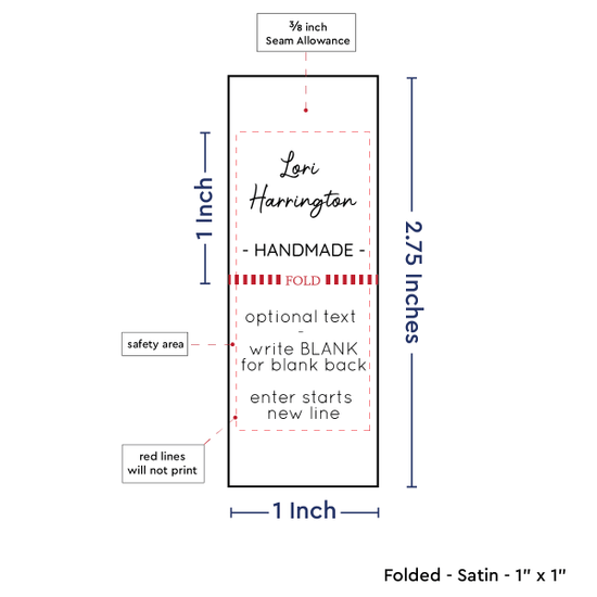 PPLR_HIDDEN_PRODUCT Square Signature (1" wide - Satin)