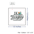PPLR_HIDDEN_PRODUCT Print your Logo or Image on FLAT Cotton Tags