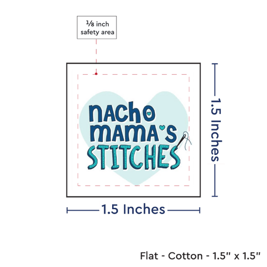 PPLR_HIDDEN_PRODUCT Print your Logo or Image on FLAT Cotton Tags