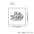 PPLR_HIDDEN_PRODUCT Print your Logo or Image on FLAT Cotton Tags