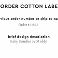 PPLR_HIDDEN_PRODUCT Reorder Previous Label Design - COTTON