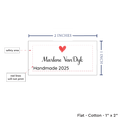 PPLR_HIDDEN_PRODUCT Simple Heart (2"x1"-Cotton)
