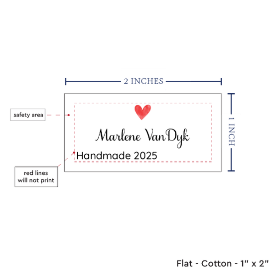 PPLR_HIDDEN_PRODUCT Simple Heart (2"x1"-Cotton)