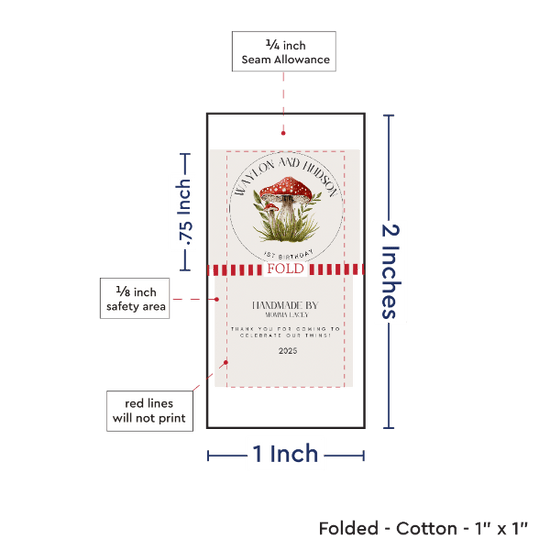PPLR_HIDDEN_PRODUCT Print Your Logo or Image on FOLDED Cotton Tags