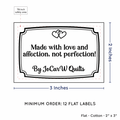 PPLR_HIDDEN_PRODUCT Frame Quote (2"x3" Cotton - 12 labels/set)
