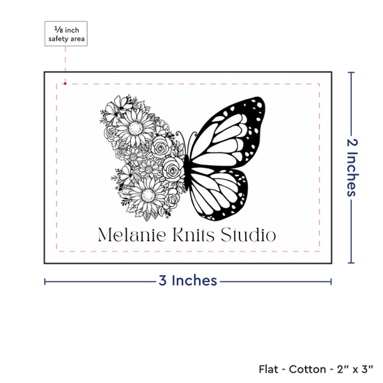PPLR_HIDDEN_PRODUCT Print your Logo or Image on FLAT Cotton Tags