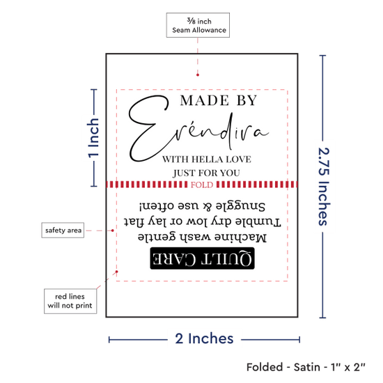 PPLR_HIDDEN_PRODUCT Print your Logo or Image on Satin Tags (2" wide - Satin)