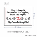 PPLR_HIDDEN_PRODUCT Double Heart Quote (2"x3" Cotton - 12 labels/set)