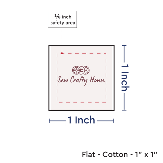 PPLR_HIDDEN_PRODUCT Print your Logo or Image on FLAT Cotton Tags