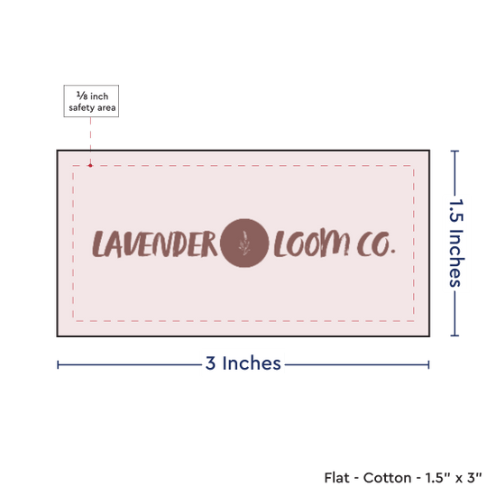 PPLR_HIDDEN_PRODUCT Print your Logo or Image on FLAT Cotton Tags