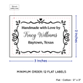 PPLR_HIDDEN_PRODUCT Swirl Accent Border (2"x3" Cotton - 12 labels/set)