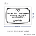 PPLR_HIDDEN_PRODUCT Frame Quote (2"x3" Cotton - 12 labels/set)