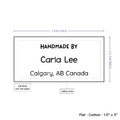 PPLR_HIDDEN_PRODUCT Text Only Medium Large Label (1.5"x3"-Cotton)