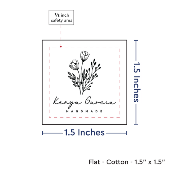 PPLR_HIDDEN_PRODUCT Print your Logo or Image on FLAT Cotton Tags