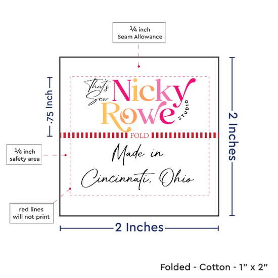 PPLR_HIDDEN_PRODUCT Print Your Logo or Image on FOLDED Cotton Tags