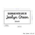 PPLR_HIDDEN_PRODUCT Text Only Medium Large Label (1.5"x3"-Cotton)