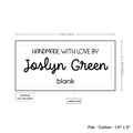 PPLR_HIDDEN_PRODUCT Text Only Medium Large Label (1.5"x3"-Cotton)