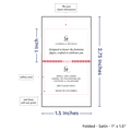 PPLR_HIDDEN_PRODUCT Print your logo/Image on Satin Tags (1.5" wide - Satin)