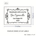 PPLR_HIDDEN_PRODUCT Swirl Accent Border (2"x3" Cotton - 12 labels/set)