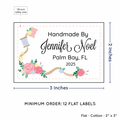 PPLR_HIDDEN_PRODUCT Thread and Flowers (2"x3" Cotton - 12 labels/set)