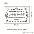 PPLR_HIDDEN_PRODUCT Swirl Accent Border (2"x3" Cotton - 12 labels/set)