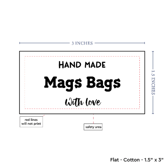 PPLR_HIDDEN_PRODUCT Text Only Medium Large Label (1.5"x3"-Cotton)